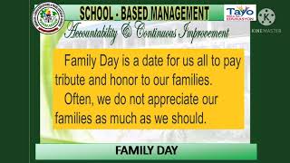 School Based Management( SBM) Best Practices of ASSET Center of Learning/ #BeAnASSET!