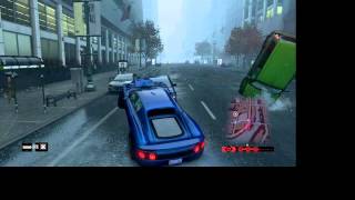 Lets Play Watch_Dogs online random police esacpe
