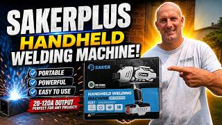 SakerPlus Handheld Welding Machine Review | Unboxing, Setup & First Weld