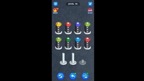 Nut sort level 72/73/74