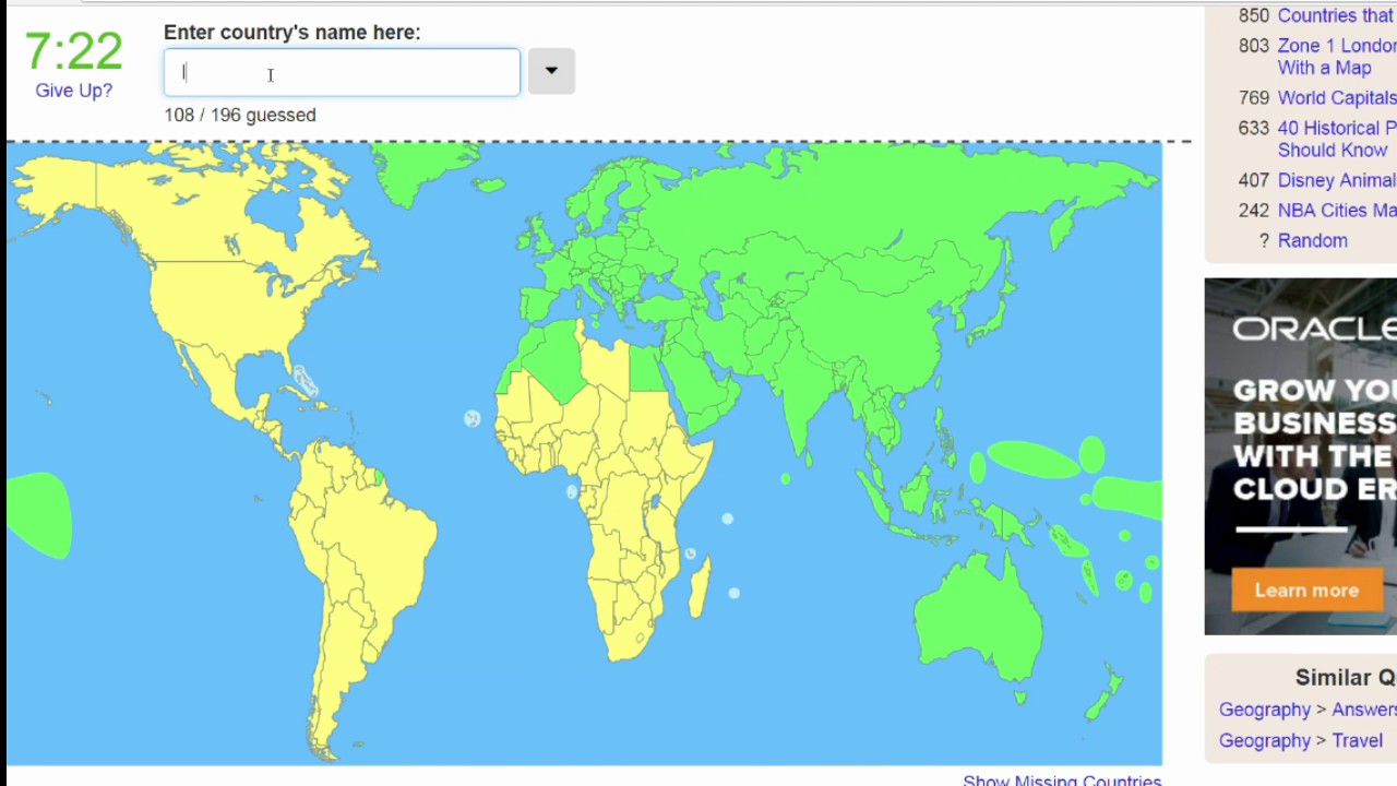 Jetpunk Countries of the World YouTube