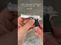 Desert eagle keychain for fan