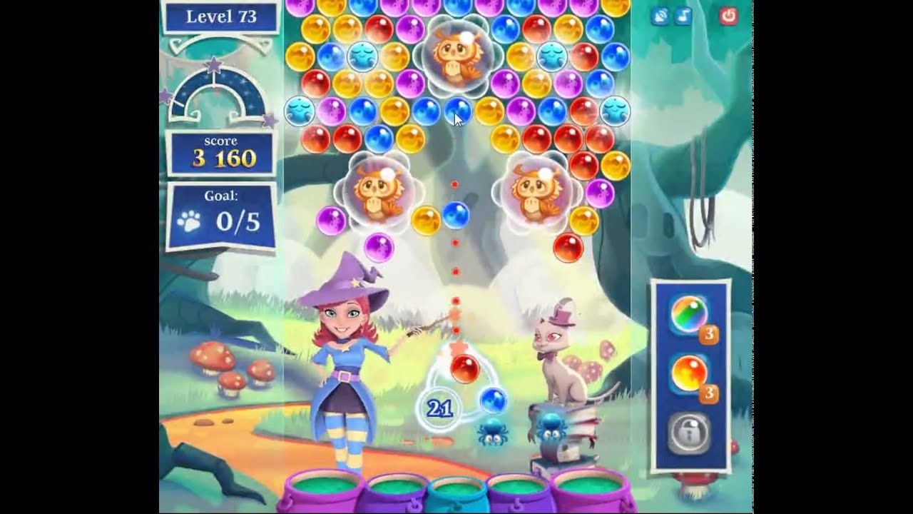 Tipps & Tricks für die "Blasenhexe": So löst du Bubble Witch Saga 2 Level  55, 63 und 73 | Spielesnacks.de