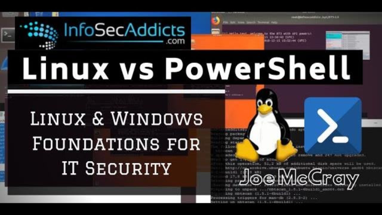 Update Linux Vs WIndows | An overview of PowerShell cmdlets For Beginners