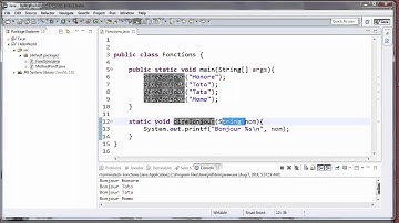 PROGRAMMER EN JAVA (Débutant) - 68 - Les methodes (2)