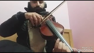 #violin 3rd Violin Lesson - How To Play Sa Re Ga Ma on Violin + 3 Exercises / Alankars