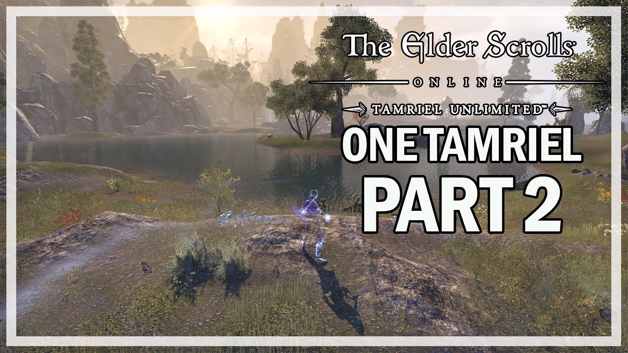 The Elder Scrolls Online One Tamriel - Lets Play Part 2 - CRAGLORN SOLO ...