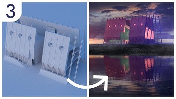 Night Visualisation Rhino/ VRay - PART 3: Environment Lighting