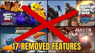 17 REMOVED Features You Never Knew Existed in GTA 5