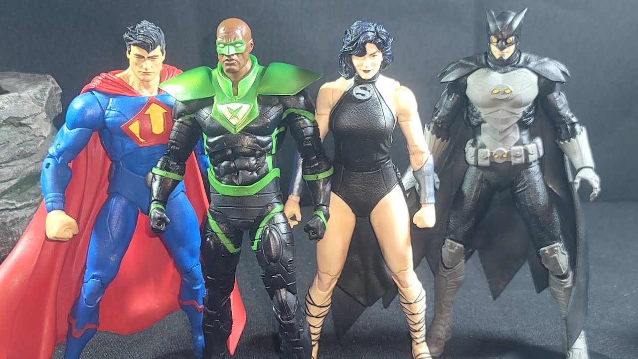 McFarlane dc multiverse Crime Syndicate wave and Starro build of figure! mcfarlane_toys
