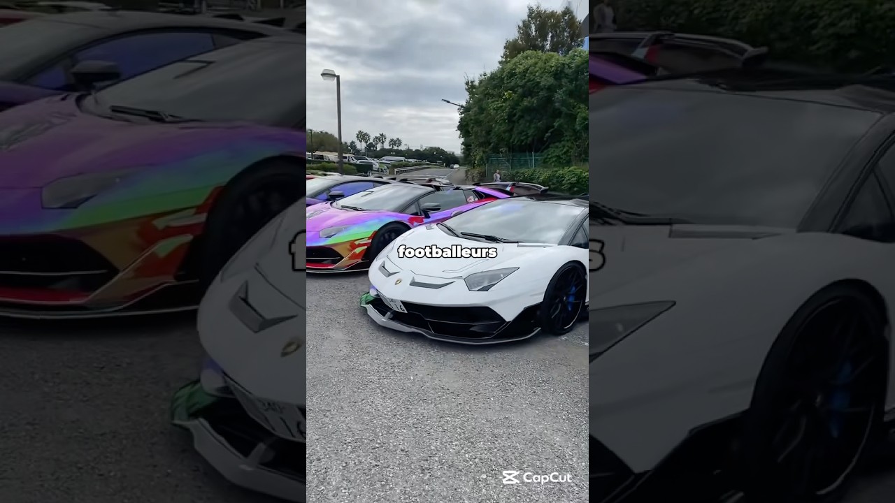 Les voitures les plus chères des footballeurs 