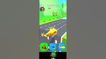 Shape-shifting 🚁🚙⛵️Gameplay IOS Android 🎮 #shorts #shapeshifting #shortsviral