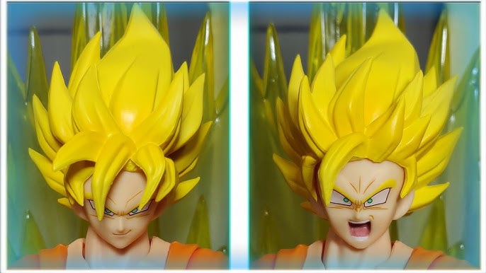 Demoniacal Fit Upgrade Kits Apply To SHF Hair Super Saiyan Yellow