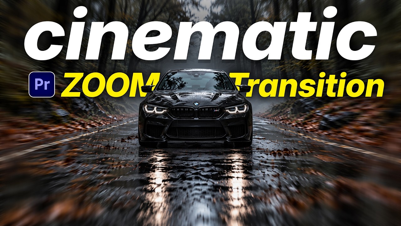 How to Create a Smooth Zoom Transition in Premiere Pro | Easy & Cinematic