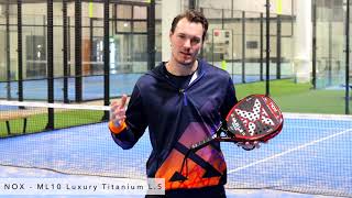 PadelGeek the ML10 Luxury Titanium L5 - YouTube