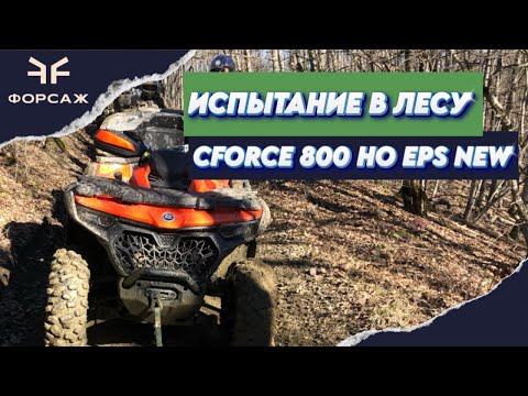 Тест и обзор нового квадроцикла CF MOTO CFORCE 800 HO EPS NEW