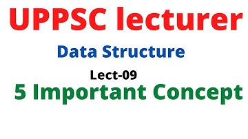 UPPSC Polytechnic Lecturer 2021||Day 09 ||Data Structures || Mcq ||Complete Discussion||Ashish sir