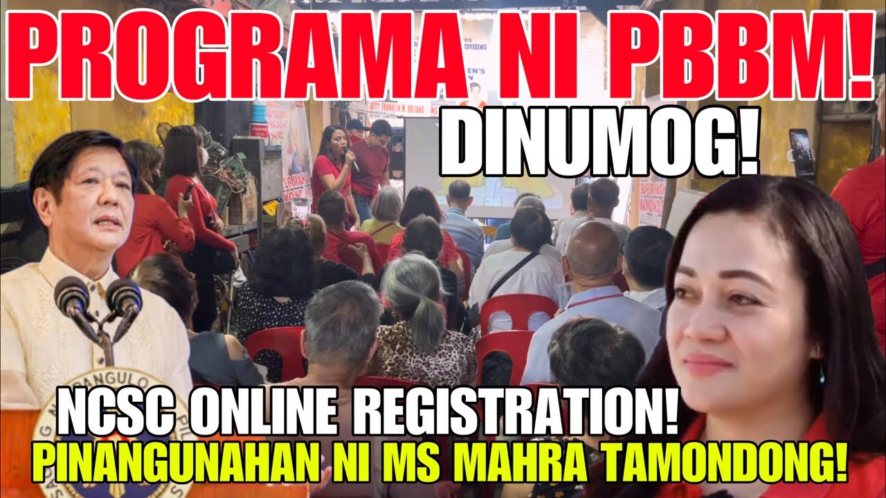 PROGRAMA NI PBBM PARA SA SENIOR DINUMOG! PINANGUNAHAN NI MAM MAHRA ...