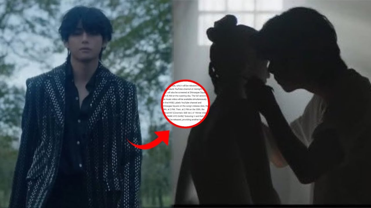 Just 2 minutes Kimtaehyung and Park Hyo-shin made the music world ...