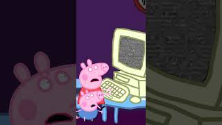 Peppa plays Scary Maze Game - Horror Parody (Not for kids)