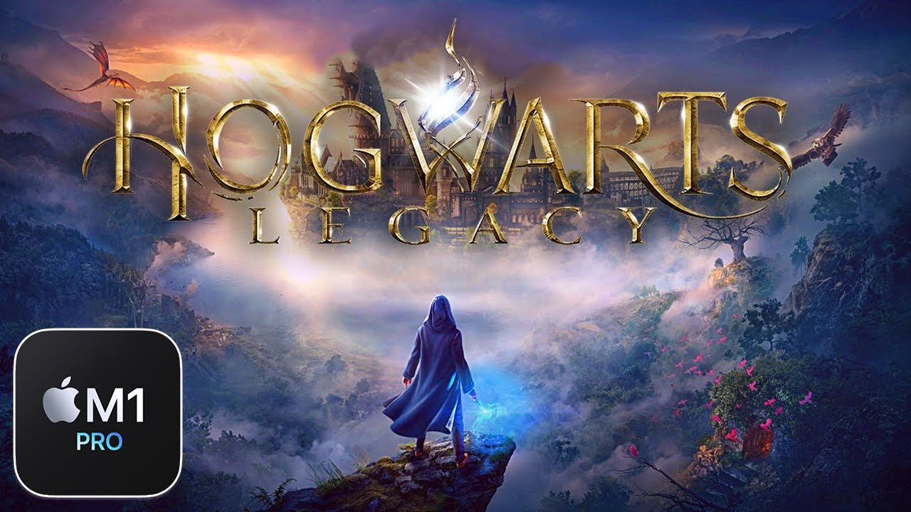 Hogwarts Legacy on Mac! (M1 Pro) 10 Minutes of Gameplay (Apple Game