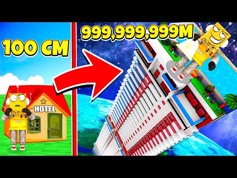 Видео: КАК ПОСТРОИТЬ САМЫЙ БОЛЬШОЙ В МИРЕ ОТЕЛЬ за 999,999,999$! ROBLOX