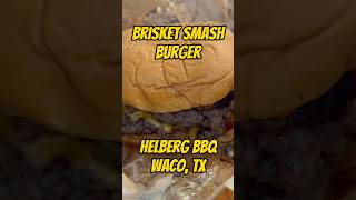 Texas Brisket Smash Burger