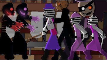 Piggy book 2 | Character focused chapter | Distraction | Full walkthrough | Sticknodes animation