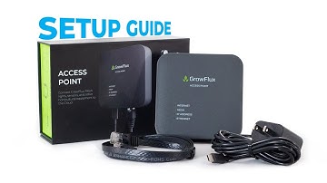 How to set up the GrowFlux Access Point