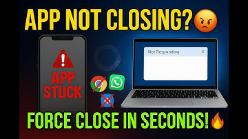 💥 App Not Closing? 😱 | How to Force Close Any App in Seconds (2025) 🔥 | 100% Working Trick 💻📱