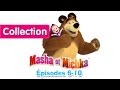 Masha et Michka - Collection 1 (6-10 épisodes) 30 minutes de dessins animés