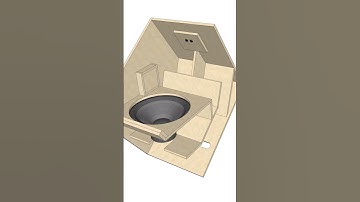 Thumbnail of DIY Speaker Box | Bandpass 18"  #diysubwoofer #audioequipment #soundbox #design #speaker