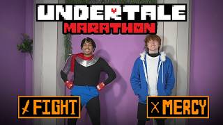 NOT ENDING UNTIL WE BEAT UNDERTALE❤️MARATHON❤️With  ⁨@Lumas28⁩ ❤️SLEEPOVER❤️TRUE ENDING