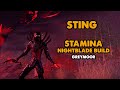 ESO - Sting - Stamina Nightblade PVE Build - (Greymoor)