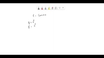 Answer the following questions about convexity: Find all convex and twice differentiable functions …