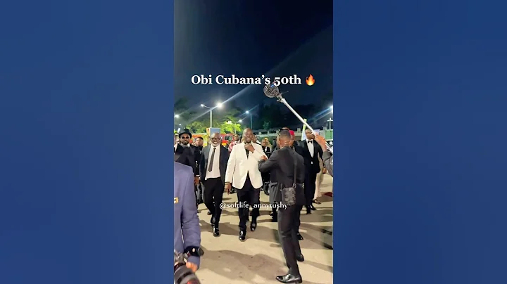OBI CUBANA 50TH BIRTHDAY CELEBRATION 🎉 🔥#explorenos #obicubana #foodie #abuja #fyp