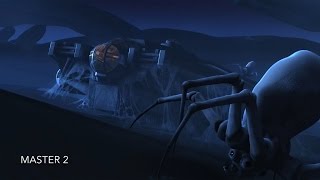 [The ghost crew frees the Ghost of spiders & flees] Star Wars Rebels Season 2 Episode 20 [HD]