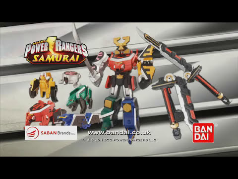 Power Rangers Samurai Megazord & Megablade - YouTube