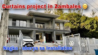 From Usa Again Ang Ating Mga Clients , Lagay Tayo Ng Kurtina Sa Zambales
