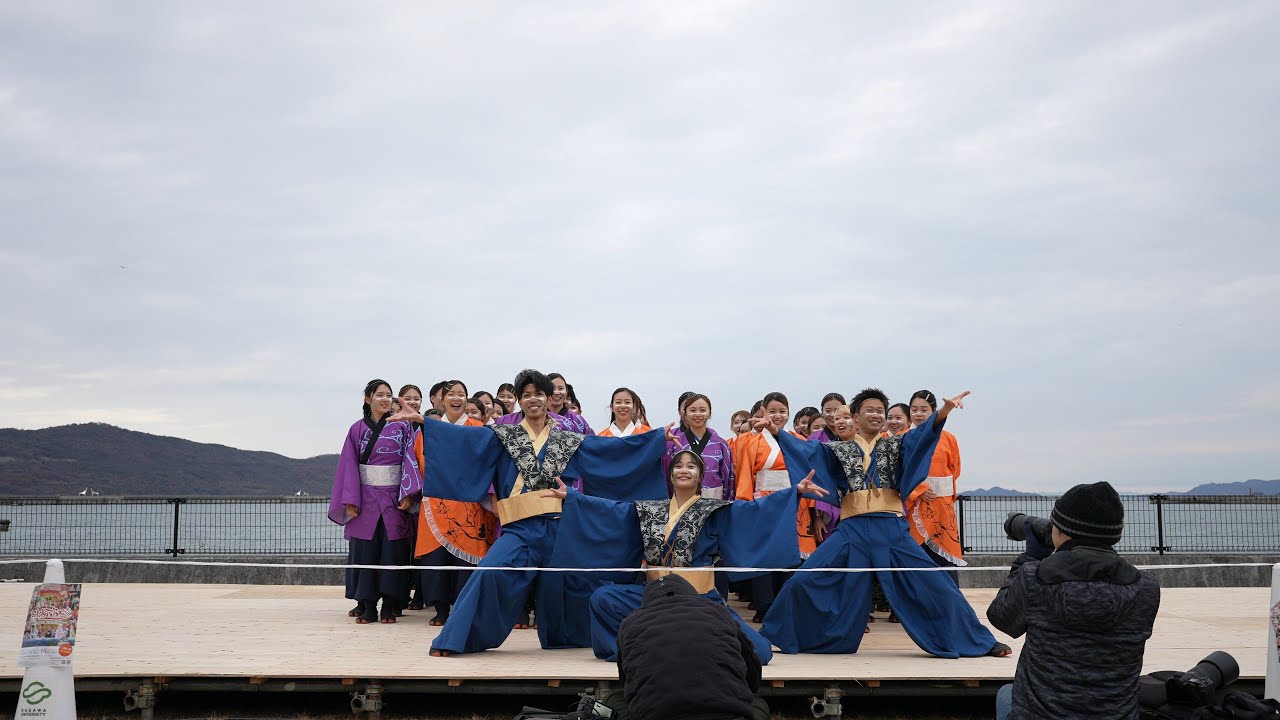 岡山うらじゃ連 四季『満永』 📍YOSAKOI高松祭り (キャッスル
