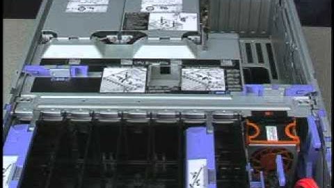 IBM System x3850 X5 - CRU - Install Top Cover Bracket