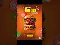 " Burger poster design by canva " #graphicdesign #burger #food #shorts