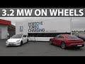 Porsche 2.1 MWh Turbo Charging trailer