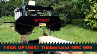 OPTIMAT Timberland TMC 660, TRAK z silnikiem elektrycznym