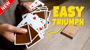 Magic Tutorial - How To Do An EASY Triumph Trick