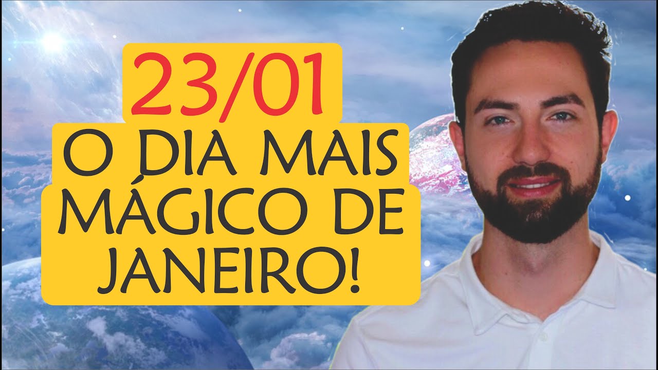 ⚠️Previsão 23/01: O DIA mais MÁGICO de janeiro de 2025! | Astrologia e ...