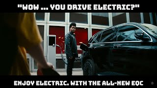The Weeknd Enjoying Electric with the all new EQC - “Blinding Lights”