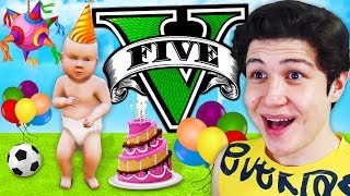 La FIESTA de CUMPLEAÑOS del HIJO de FRANKLIN en GTA 5! Grand Theft Auto V - GTA V Mods