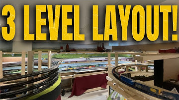 Multi Level HO Scale Layout | Go Via or Go Home Model Train Layout Tour