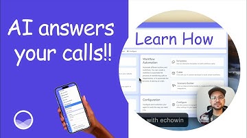 Launch your Call Answering AI in minutes : Quick echowin setup guide for Businesses